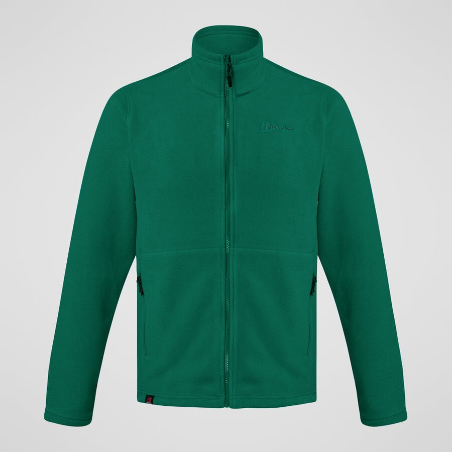 men s prism interactive polartec fleece jacket - green berghaus