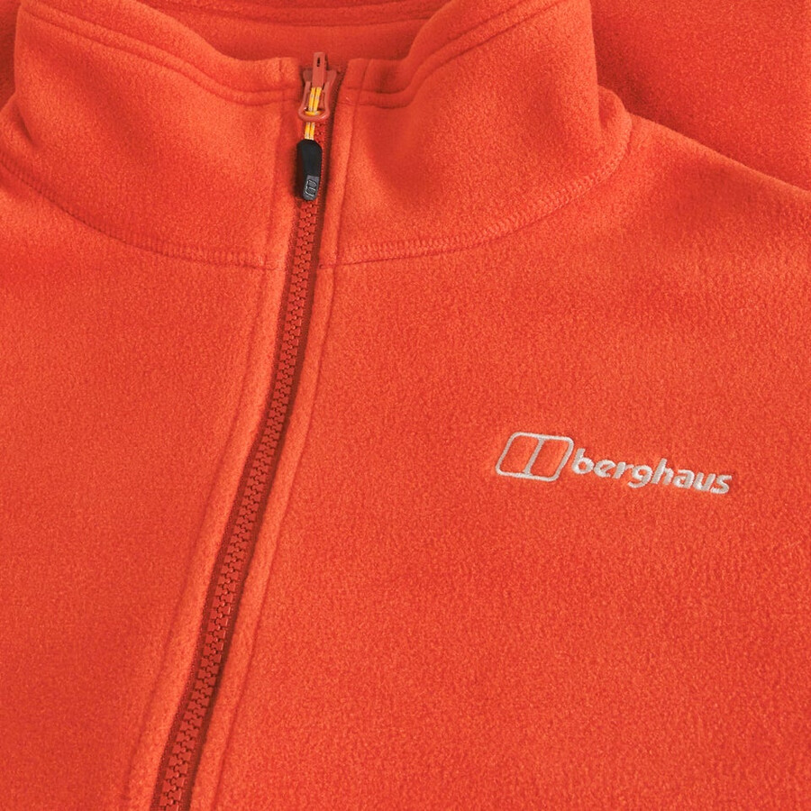 men s prism interactive polartec fleece jacket - orange berghaus