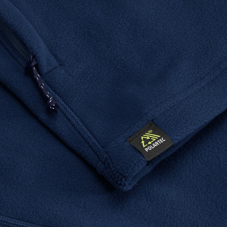 herren prism micro interactive polartec fleece jacket - blue berghaus
