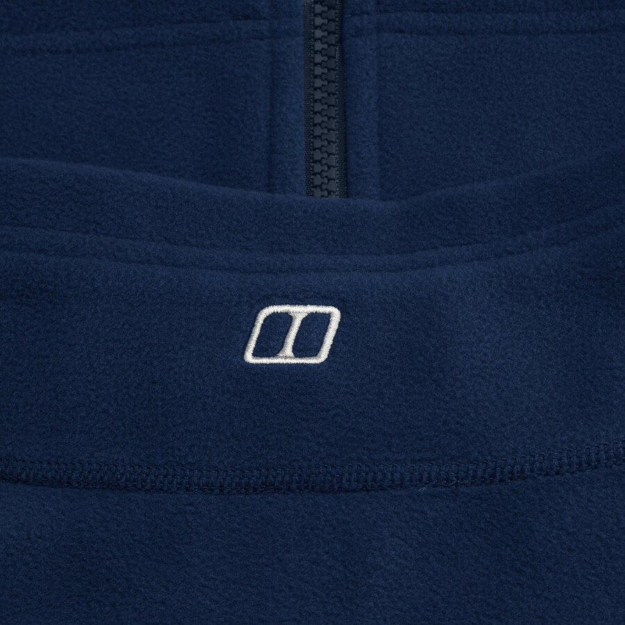 herren prism micro interactive polartec fleece jacket - blue berghaus