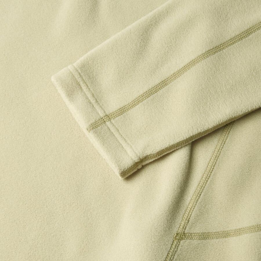 herren prism micro polartec half zip fleece - natural berghaus