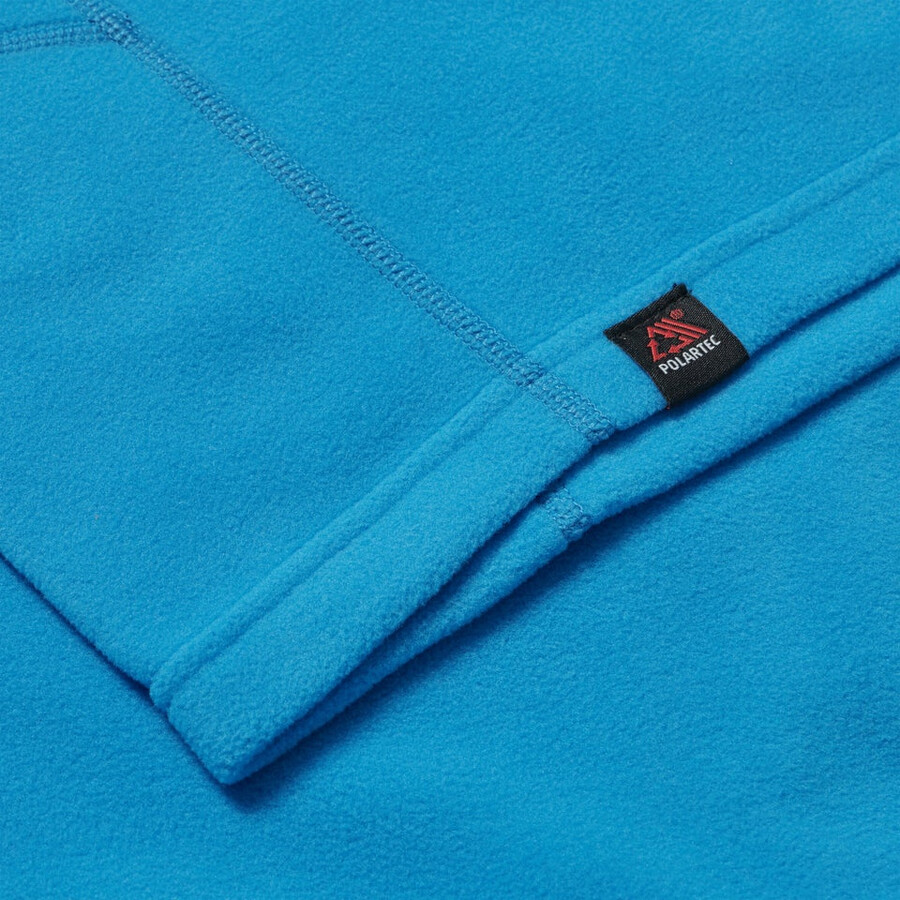 herren prism micro polartec half zip fleece - blau berghaus