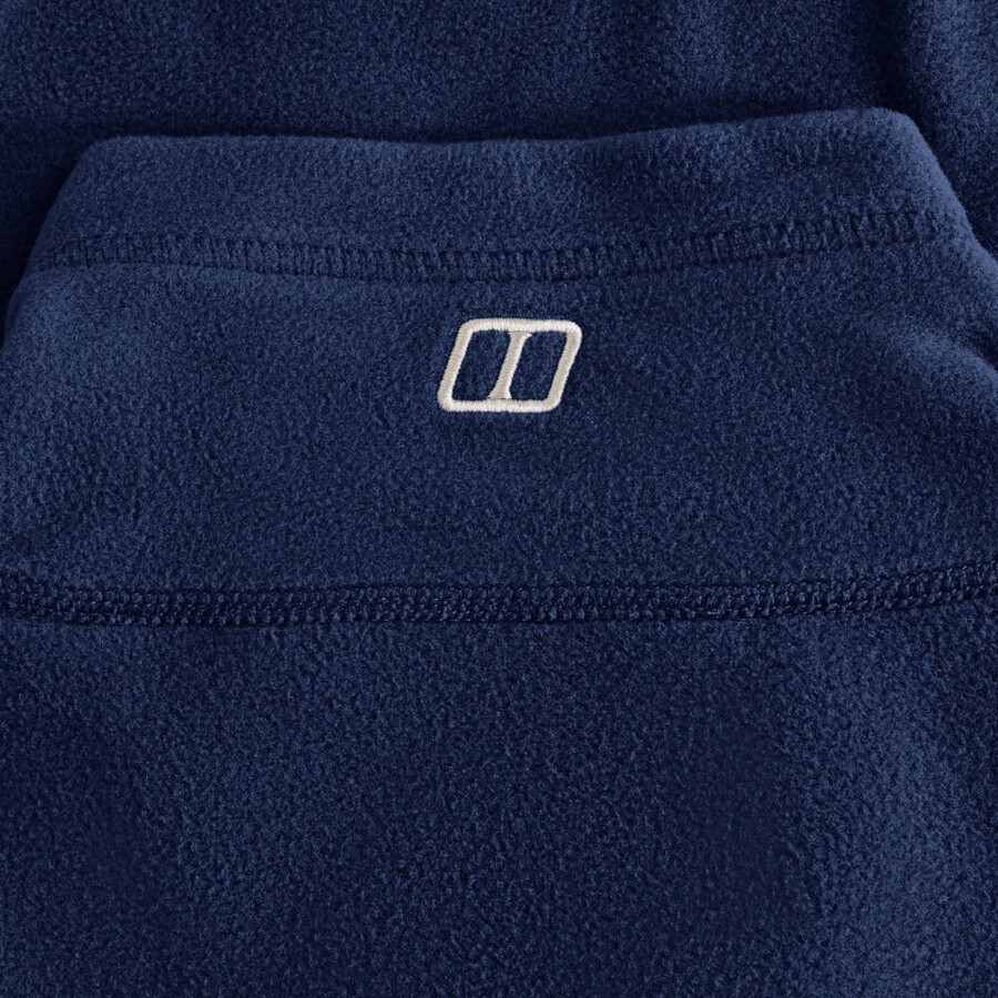 herren prism micro polartec half zip fleece - blau berghaus