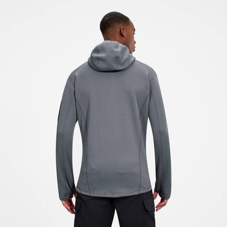 herren pravitale mtn 2.0 hooded fleece jacket - grey berghaus
