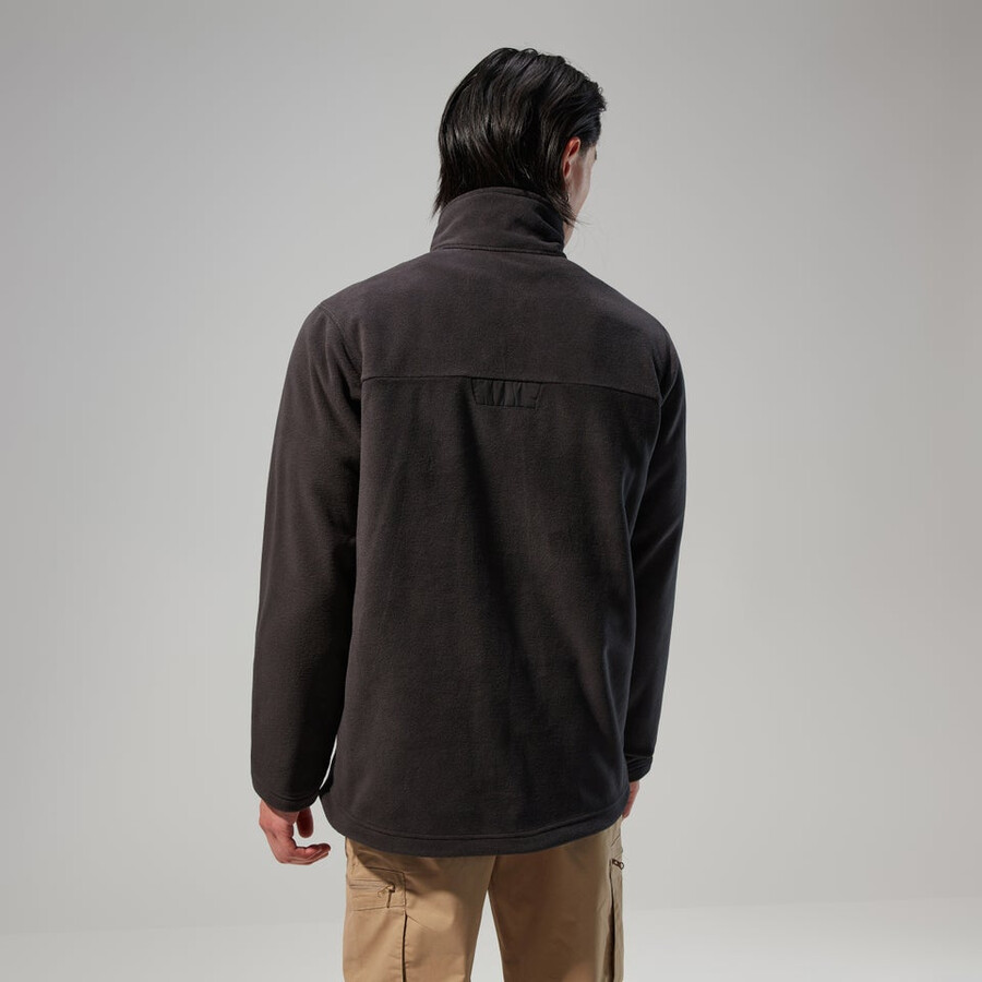 men s prism guide interactive polartec - fleece-jacke - schwarz berghaus
