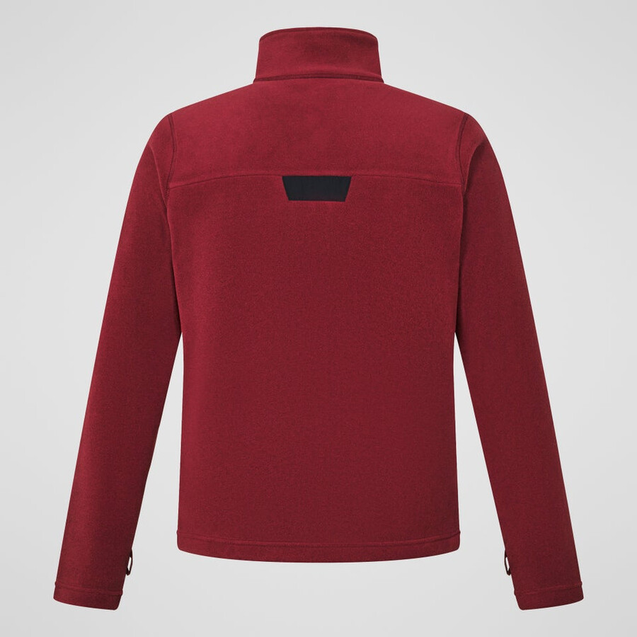 men s prism guide interactive polartec fleece jacke - rotschwarz berghaus