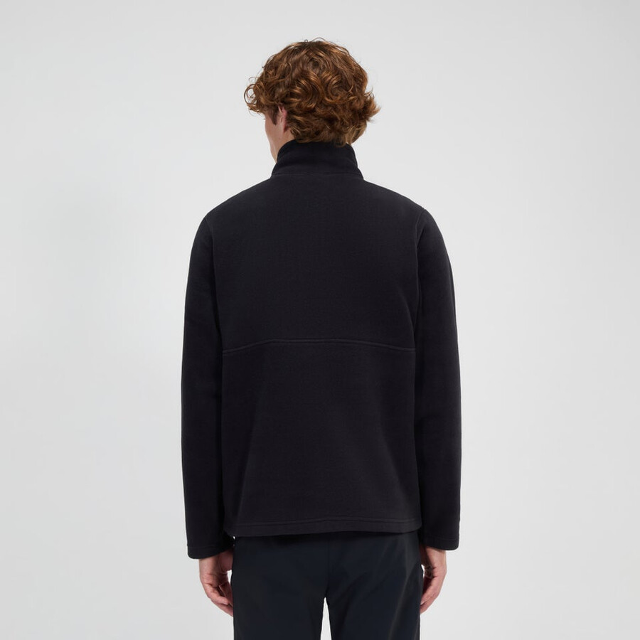 herren prism polartec half zip fleece - schwarz berghaus