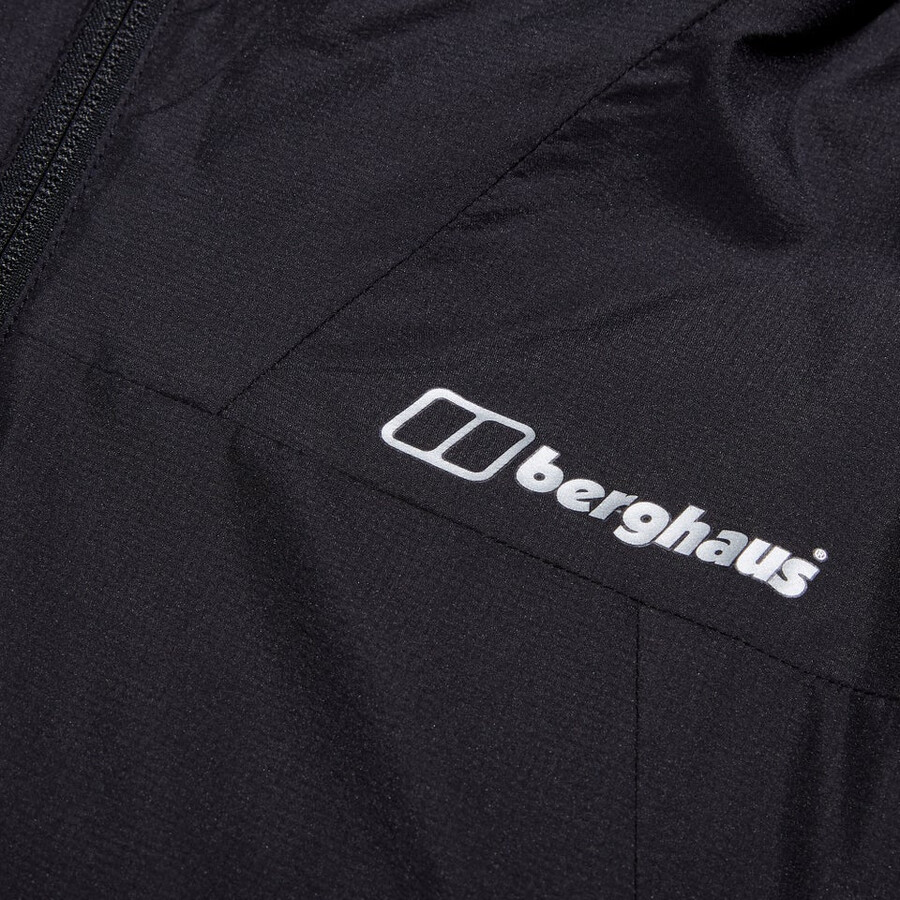 men s alpha widerstehen-air jacke schwarz berghaus