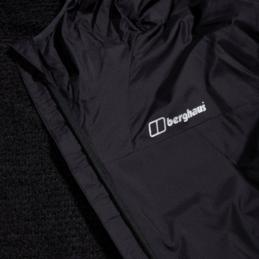 men s alpha widerstehen-air jacke schwarz berghaus