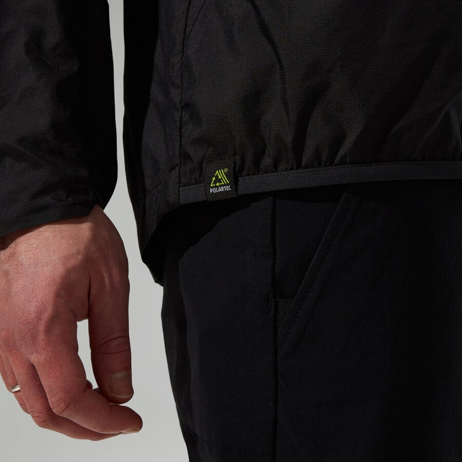 men s alpha widerstehen-air jacke schwarz berghaus