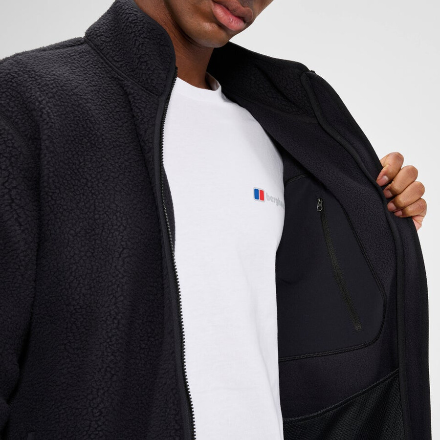 men s hanby interaktive jacke - schwarz berghaus
