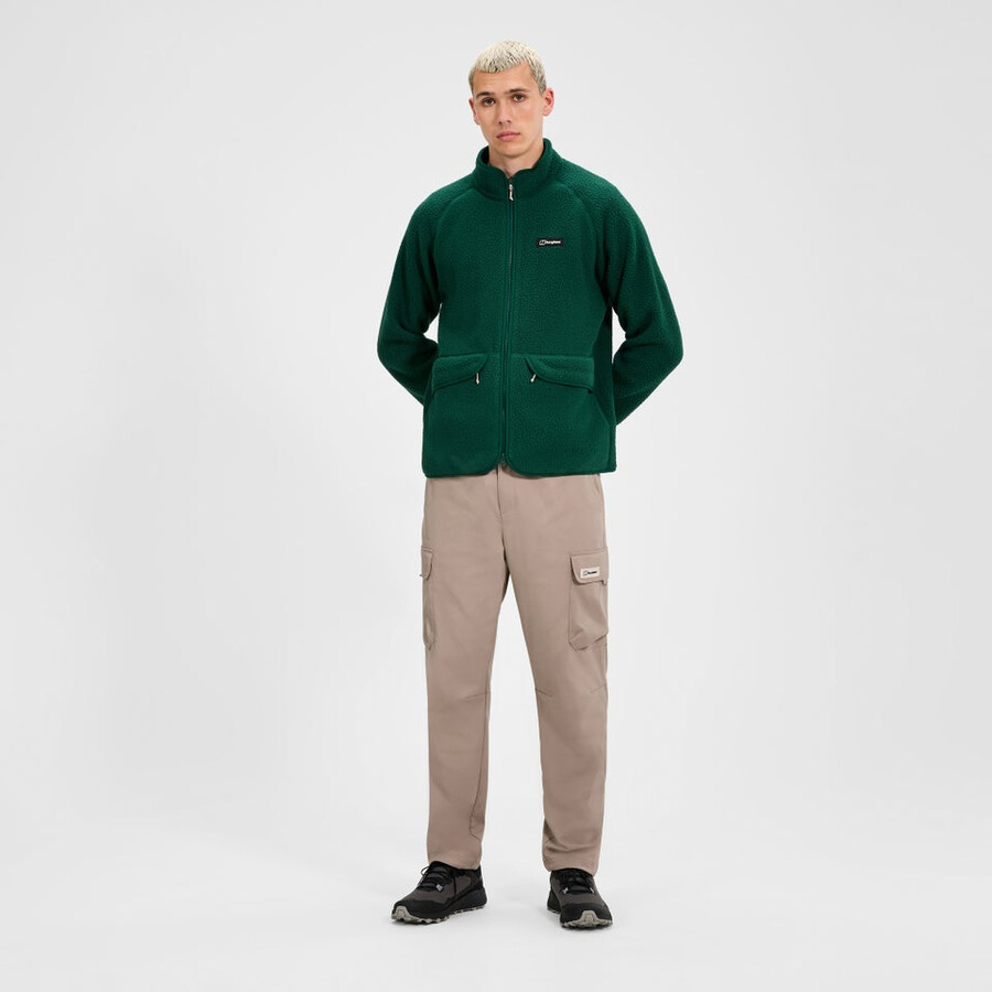 men s hanby entspannte jacke - grün berghaus