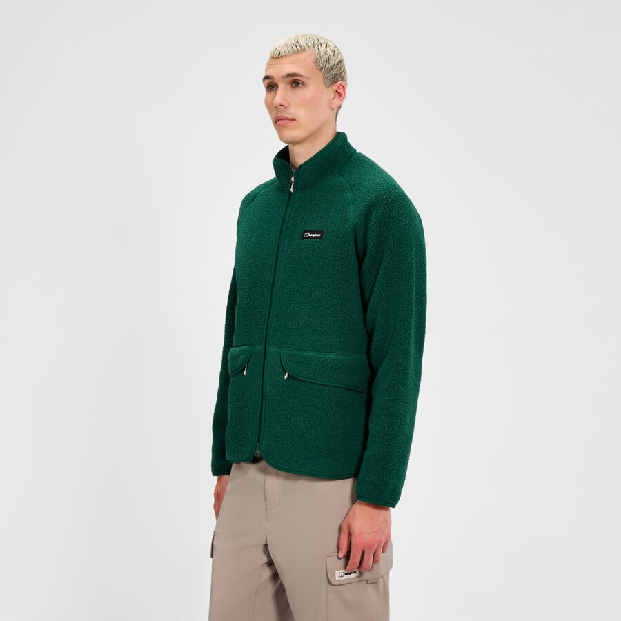 men s hanby entspannte jacke - grün berghaus