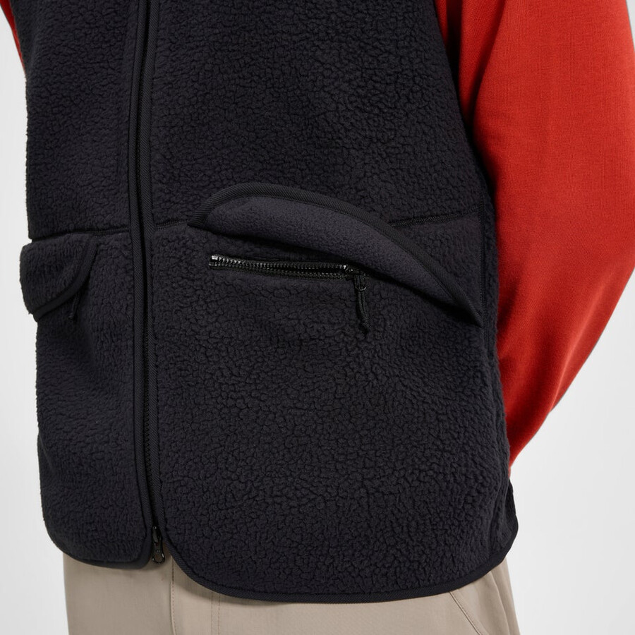 men s hanby entspannt weste - schwarz berghaus