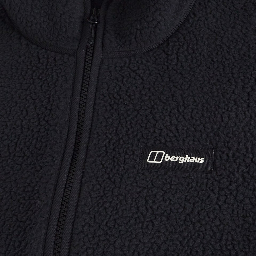 men s hanby entspannt weste - schwarz berghaus