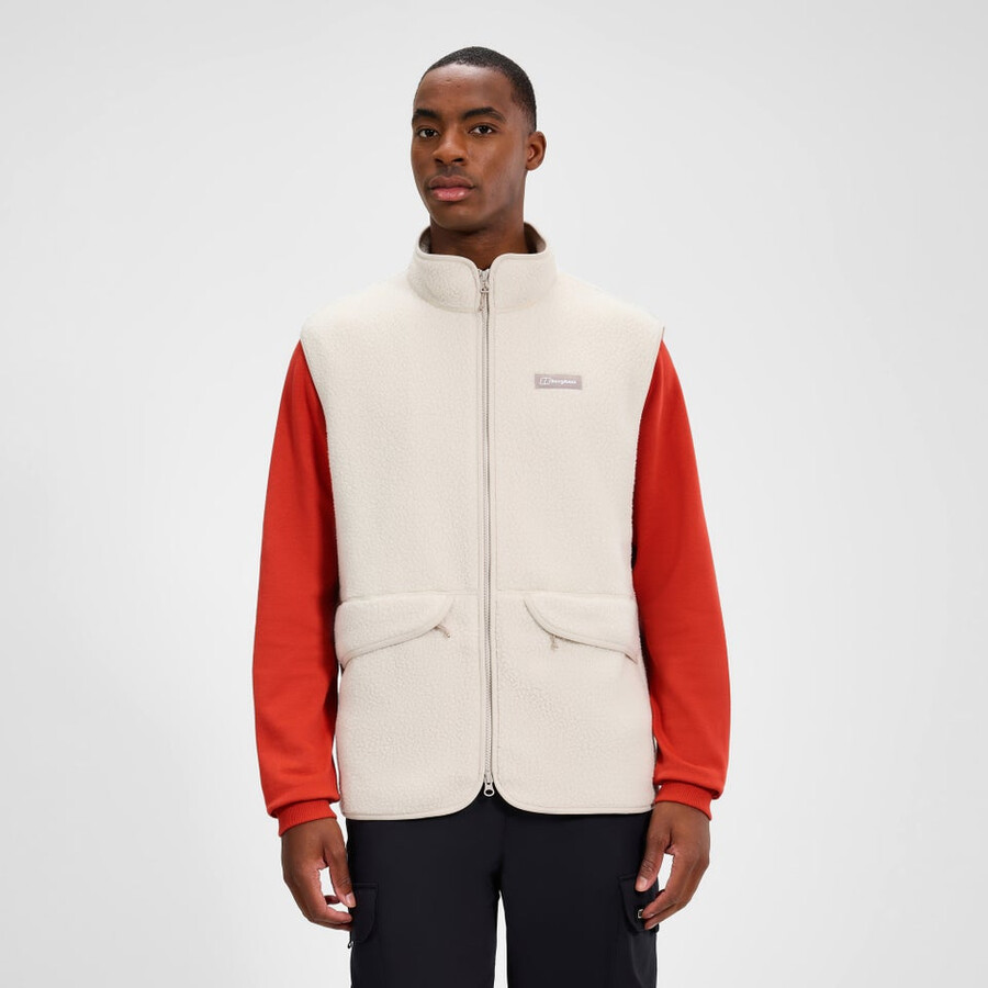 men s hanby entspannt weste - grau berghaus