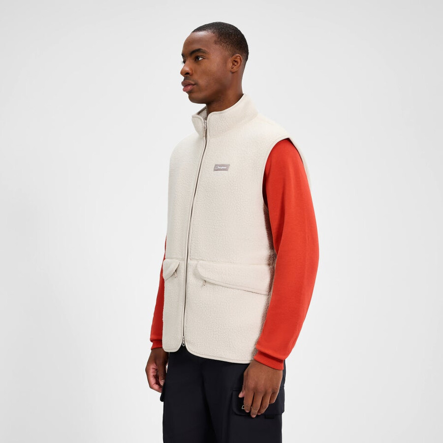 men s hanby entspannt weste - grau berghaus