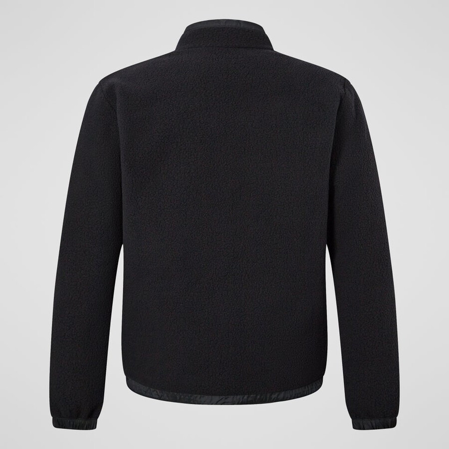 männer fulstow reversible down jacket - black die berghaus