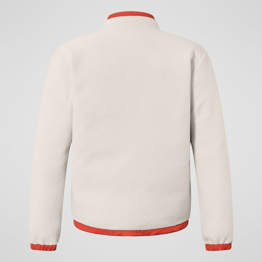 männer fulstow reversible down jacket - orangegrau berghaus