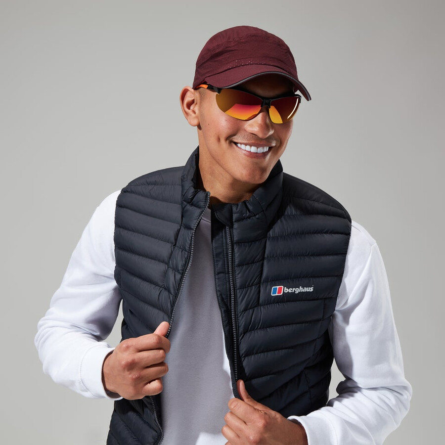 männer vaskye weste - schwarz berghaus
