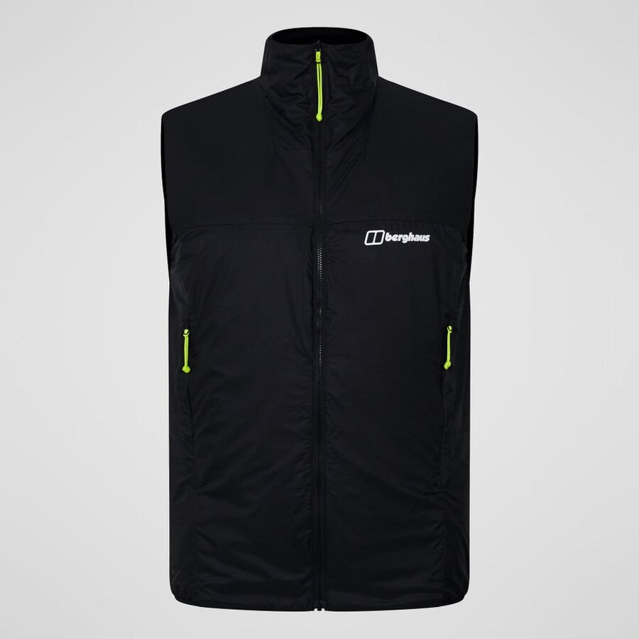men s mtn arete synthetische weste - schwarz berghaus