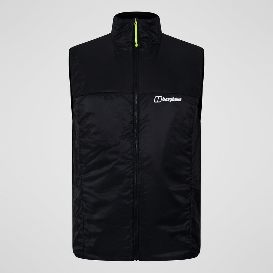 men s mtn arete synthetische weste - schwarz berghaus