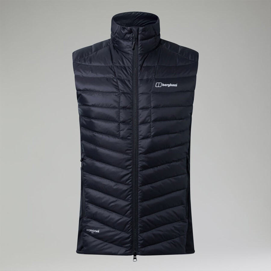 men s tephra 2.0 insulated gilet - schwarz berghaus
