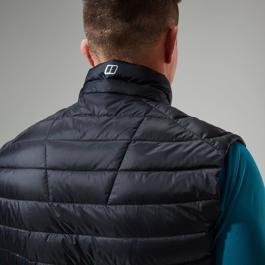 men s tephra 2.0 insulated gilet - schwarz berghaus