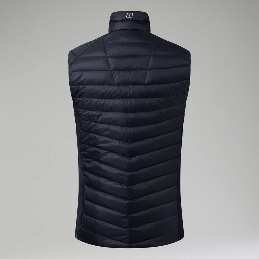 men s tephra 2.0 insulated gilet - schwarz berghaus