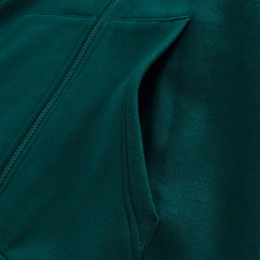 men s logo full zip hoodie - green berghaus