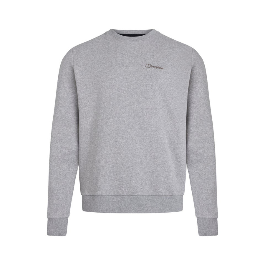 men s logo crew-jumper-grey berghaus