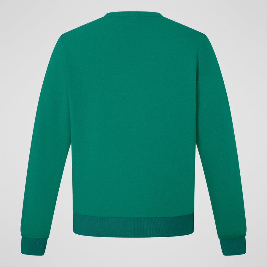 men s logo crew sweater - green berghaus