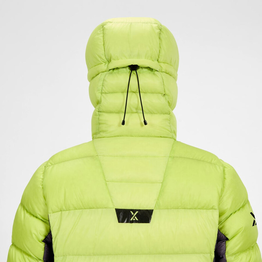 men s mtn arete down hoody ultra - gelblila berghaus