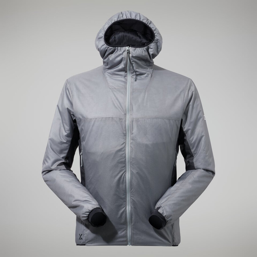 men s mtn arete lb synthetischen hoody - grey berghaus
