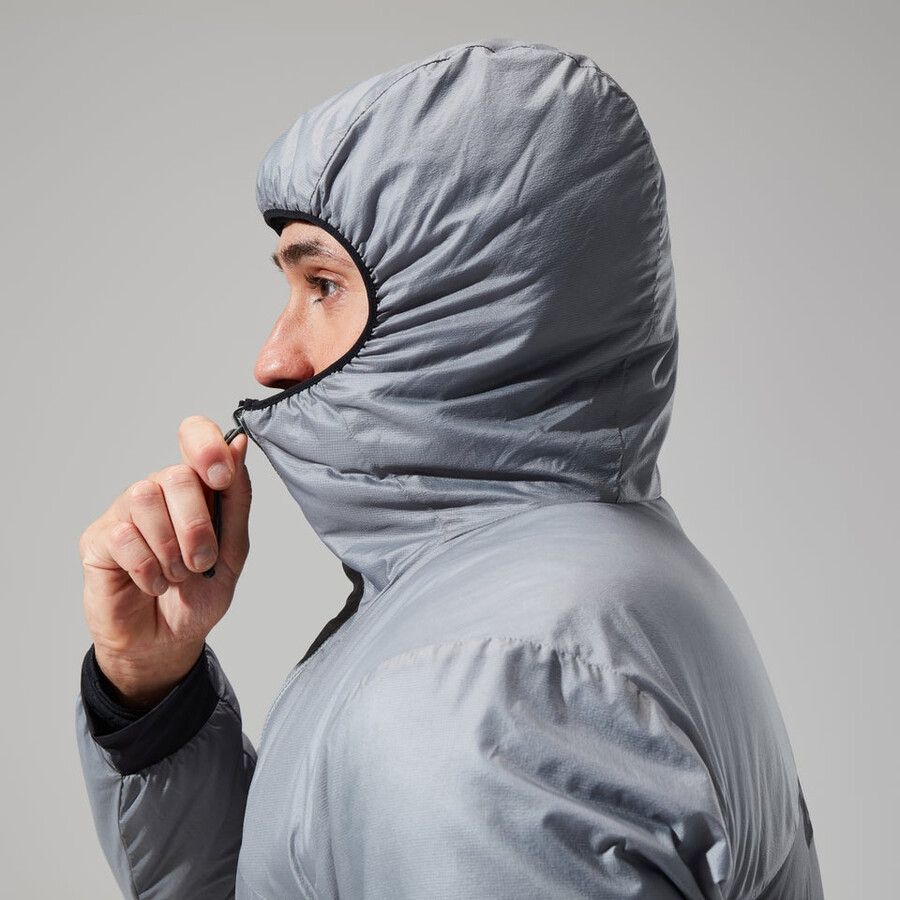 men s mtn arete lb synthetischen hoody - grey berghaus