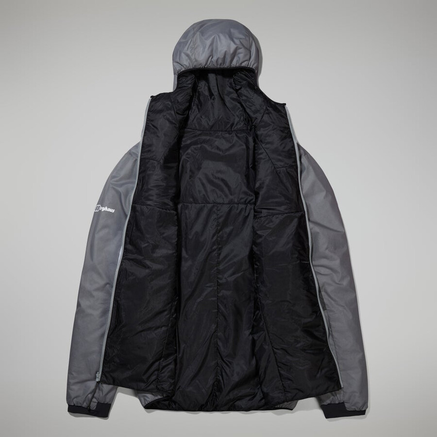 men s mtn arete lb synthetischen hoody - grey berghaus