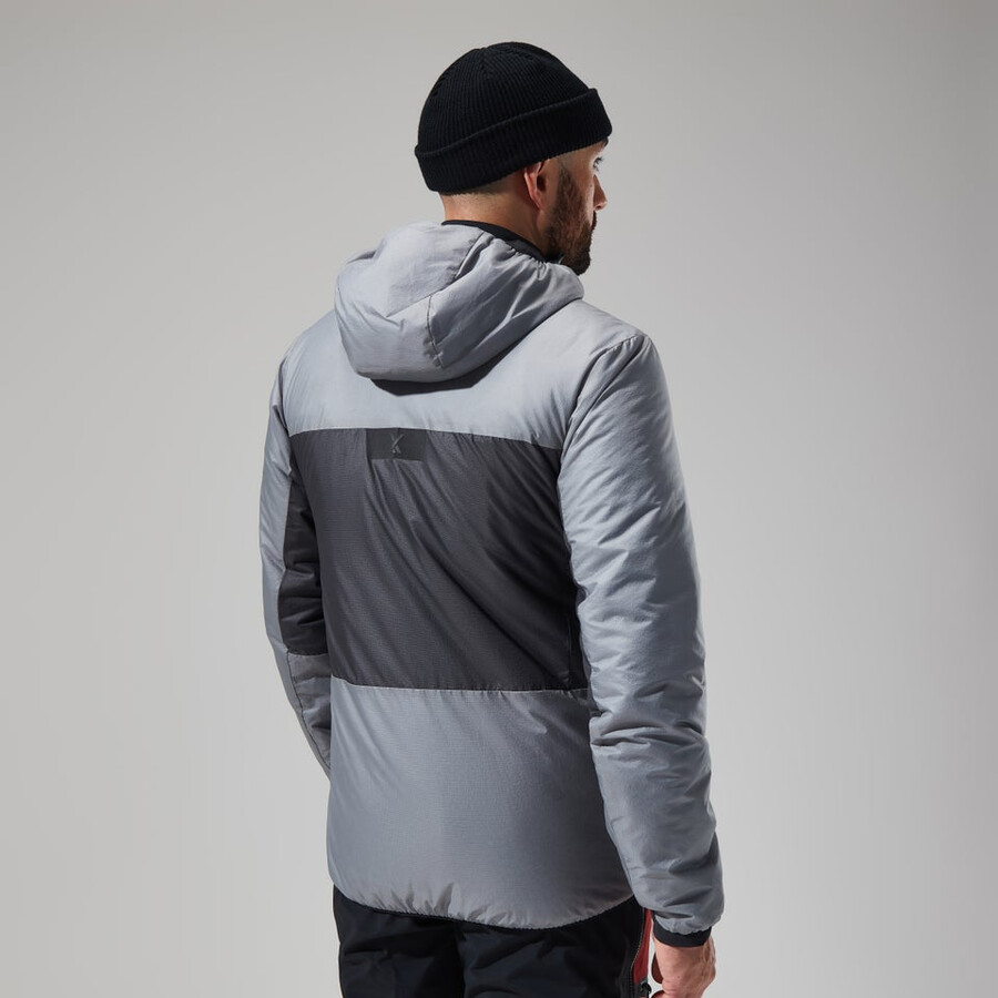 men s mtn arete lb synthetischen hoody - grey berghaus