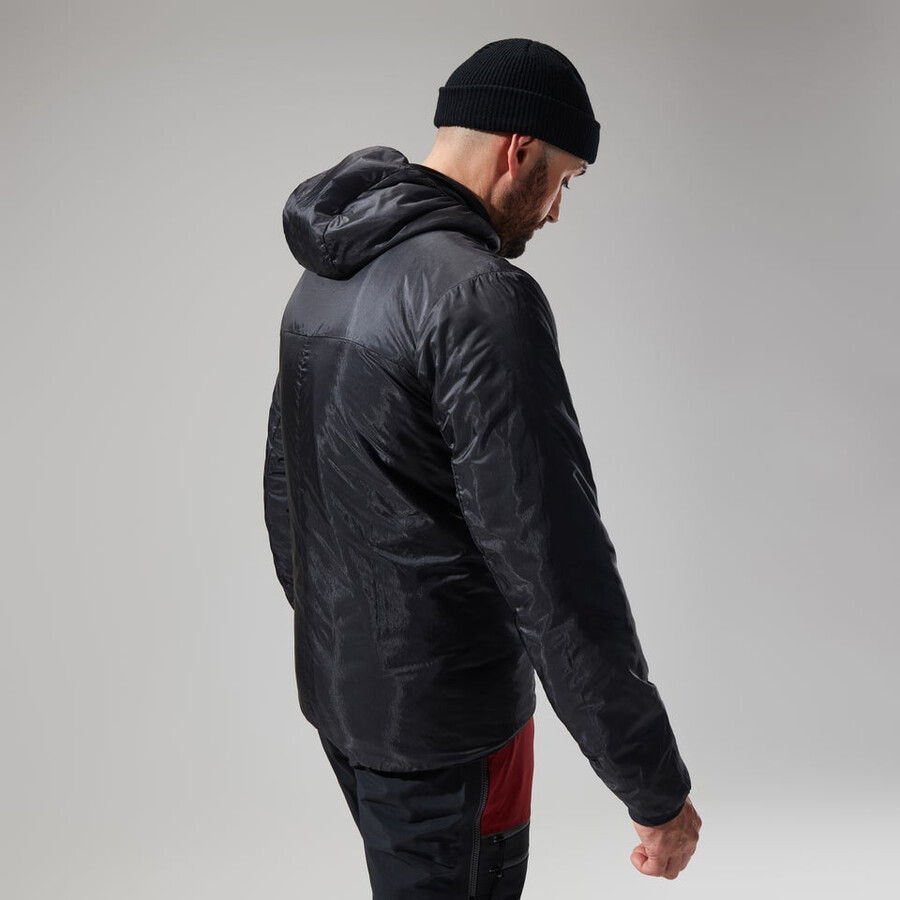 men s mtn arete lb synthetischen hoody - grey berghaus