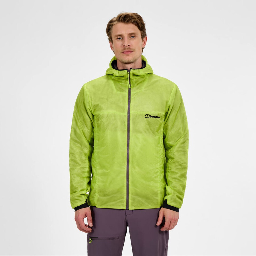 men s mtn arete synthetischen hoody - lila berghaus