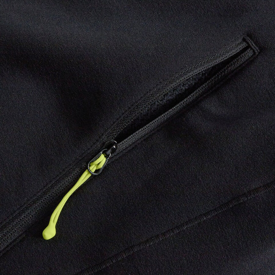 men s kinetic powerstretch hoody - schwarz berghaus