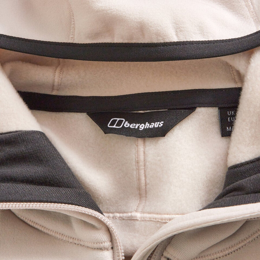 men s kinetic powerstretch hoody - grey berghaus