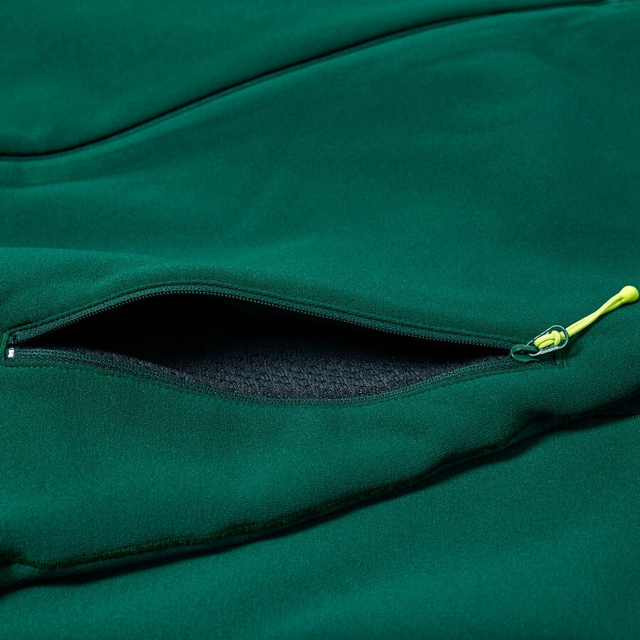 men s kinetic powerstretch hoody - grün berghaus