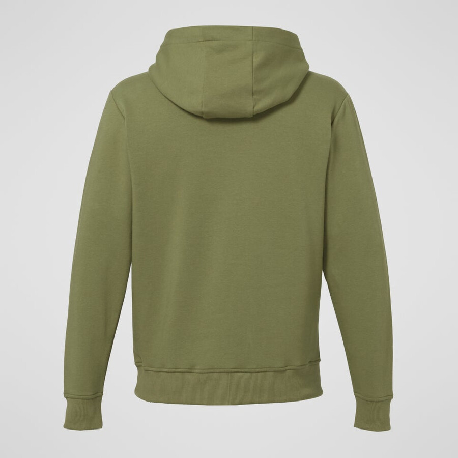 men s small logo hoody - grün berghaus