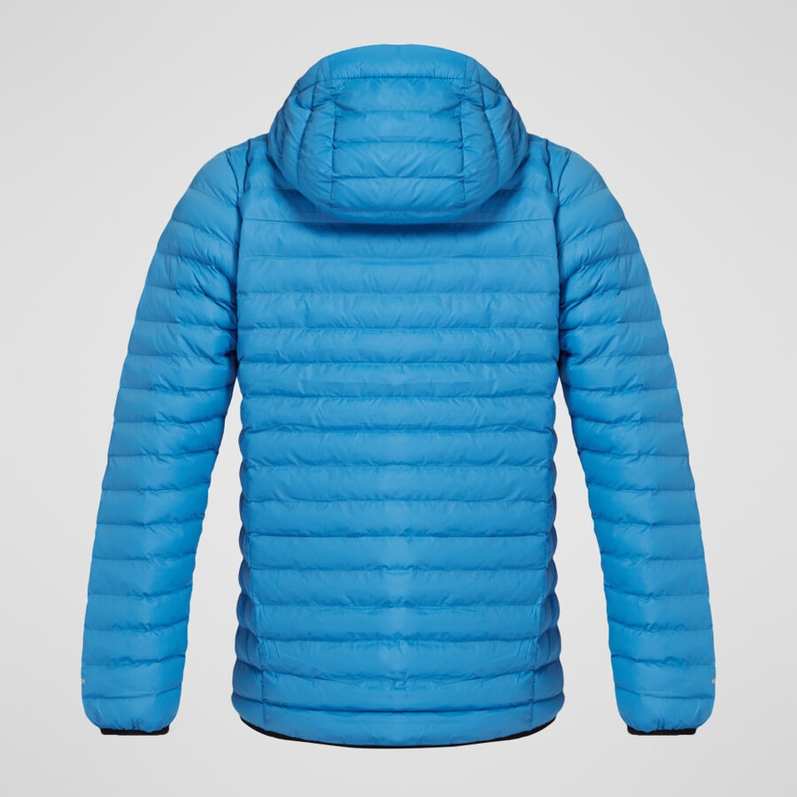 männer vaskye hooded synthetic insulated jacket - blue berghaus