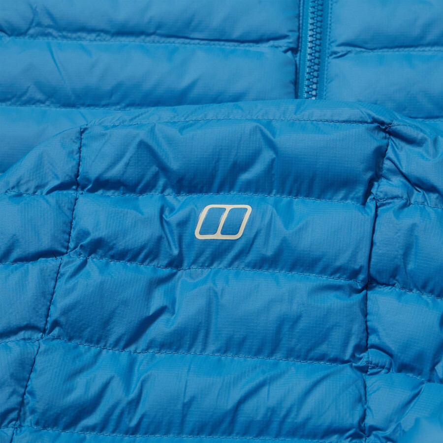 männer vaskye hooded synthetic insulated jacket - blue berghaus