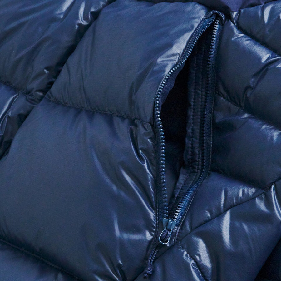 männer urb arkos reflect down insulated jacket - dark blue berghaus