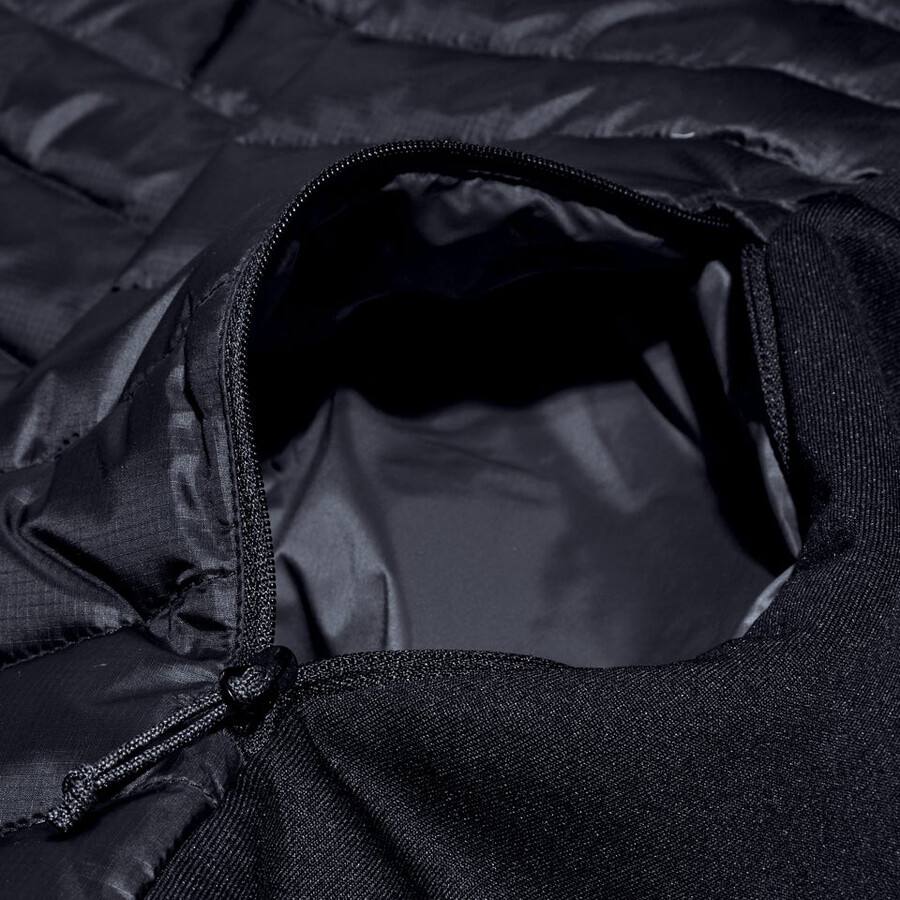 men s tephra 2.0 hooded insulated jacket - black die berghaus