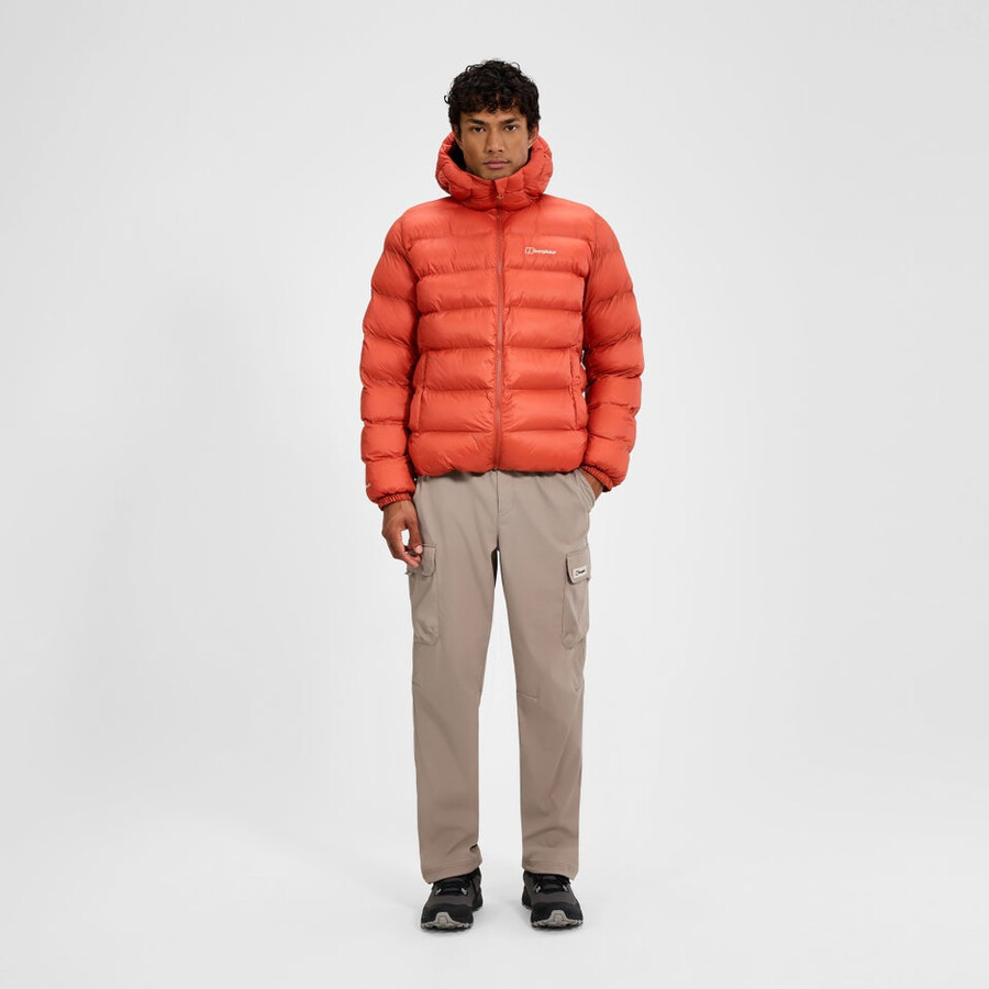 männer ewden jacke - orange berghaus