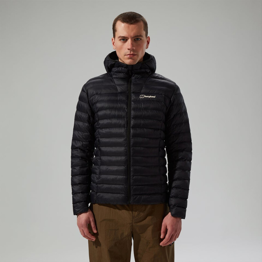 men s trail-nomad synthetic insulated jacket - black die berghaus