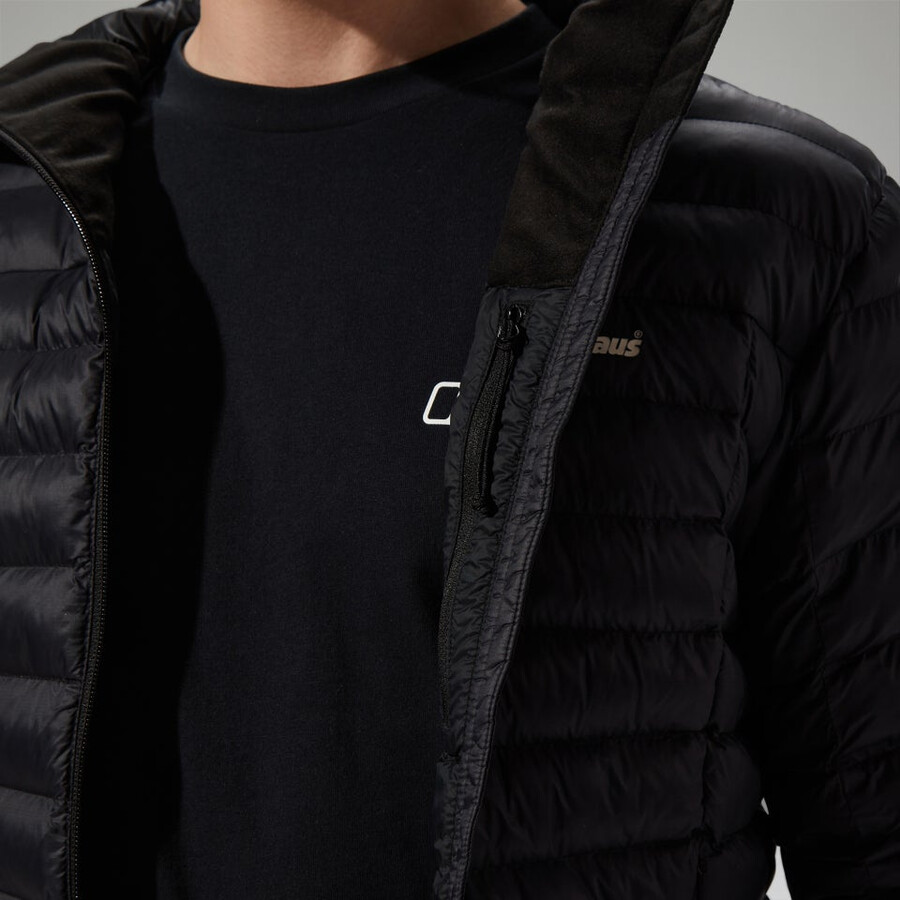 men s trail-nomad synthetic insulated jacket - black die berghaus